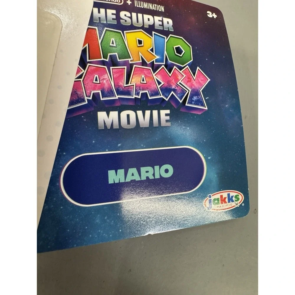 Lot Of 3 , The Super Mario Bros Movie Jakks Pacific Mario Plush 10